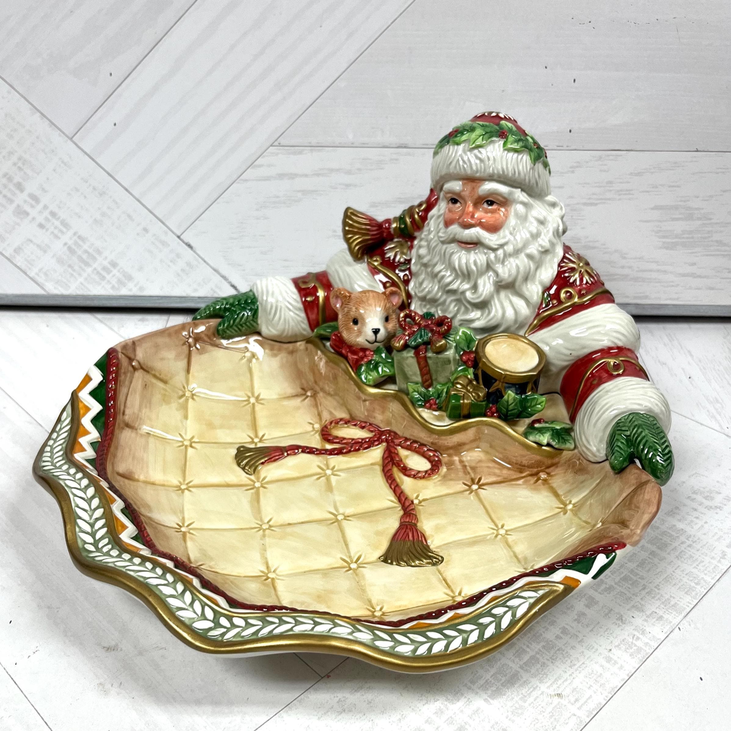 Fitz and Floyd Santa - Etsy