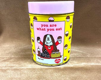 Cathy "You Are What You Eat" Tin from 1982