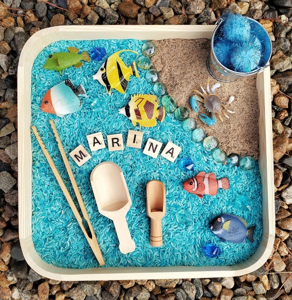 Ocean Sensory Bin