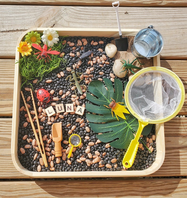 Bugs in the Garden Sensory Kit Bug Sensory Bin Toddler image 1