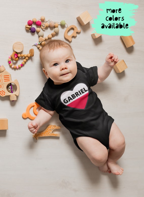 Polish Baby Onesie, Polska Baby Outfit, Polish Flag With Baby Name, Polish  Baby Onesie, Polska Baby Outfit, -  Canada