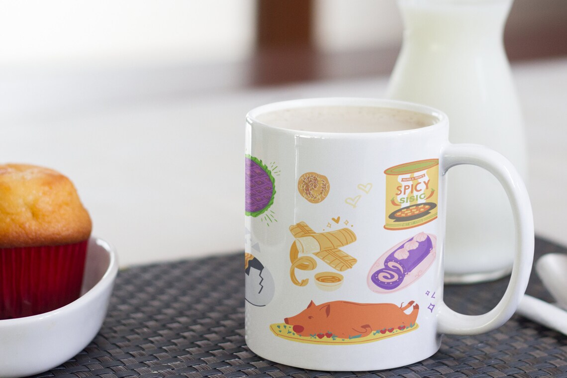 Filipino Mug Filipino Food Lover Mug Filipino Foodie Gift Etsy