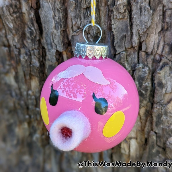 Marina, Handmade needle felted ornament - Animal Crossing ACNH ACNL