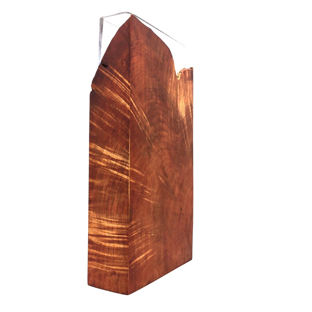 Removeable Glass Insert Glass Wooden Vase, Aged Bramble With Removable Glass Insert. Pinnacle ...