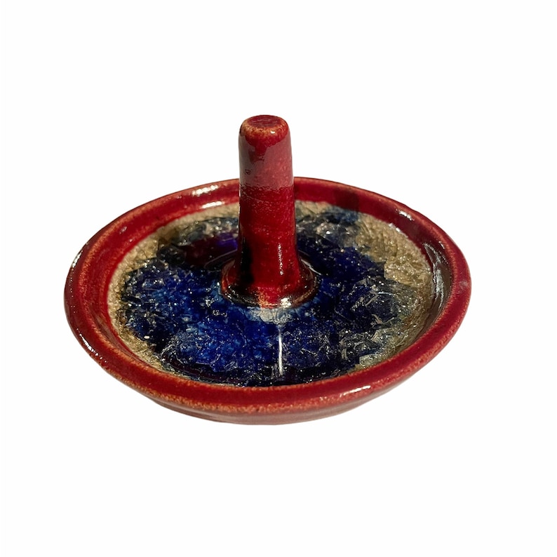 Ready to ship Ring holder Ceramic Jewelry Dish Ring Dish Earring Dish Crackle dish Earring holder