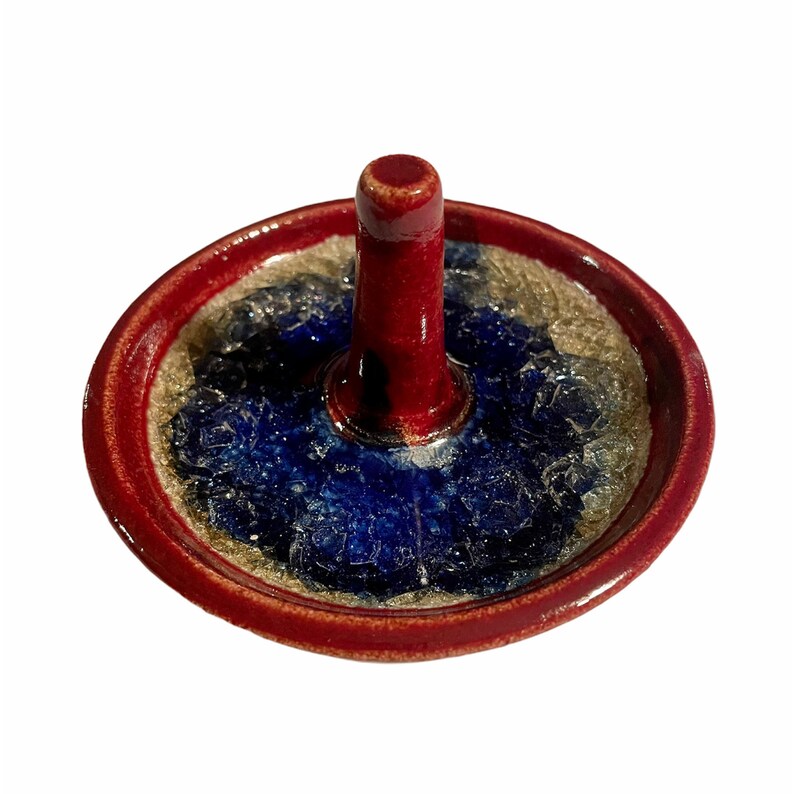 Ready to ship Ring holder Ceramic Jewelry Dish Ring Dish Earring Dish Crackle dish Earring holder