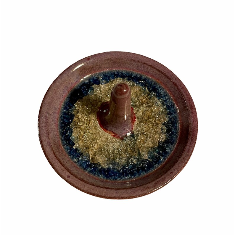 Crackle dish Ceramic Jewelry Dish Ring holder Earring Dish Earring holder Ring Dish Ready to ship