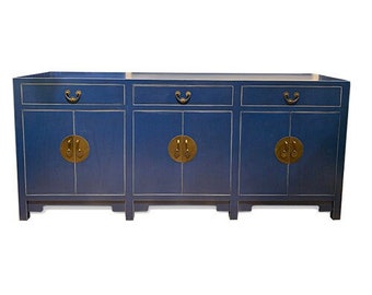 Asian East Village 78" Long Credenzas