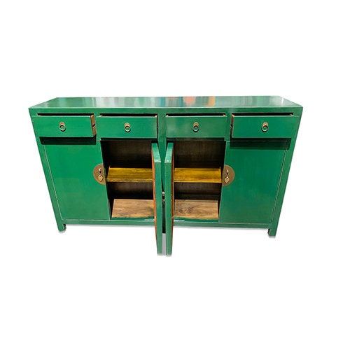 Asian Ming Style Lacquer Buffet Table Etsy