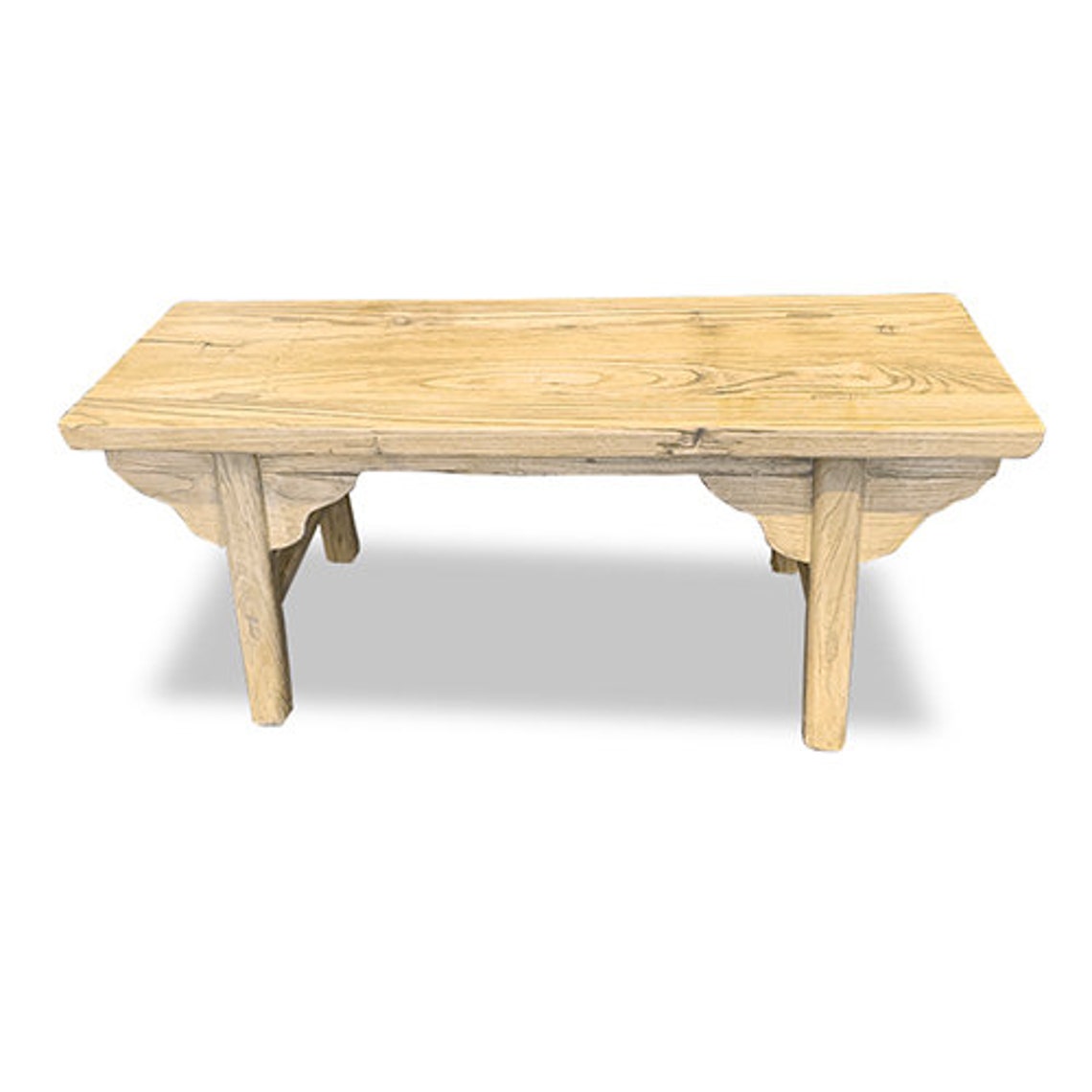 Asian Style Reclaimed Wood Bench Etsy