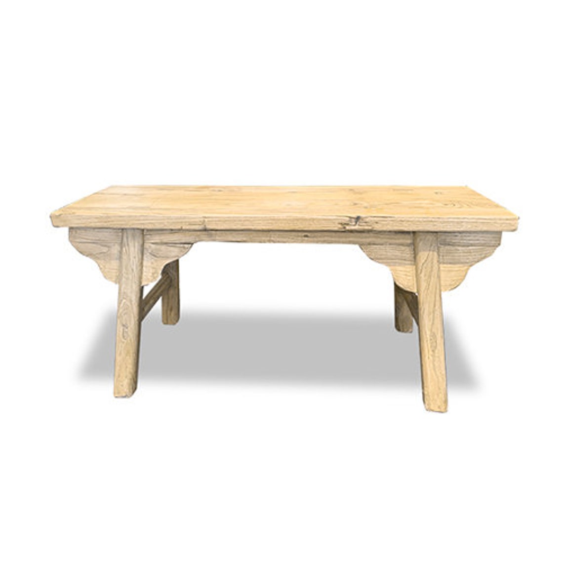 Asian Style Reclaimed Wood Bench Etsy