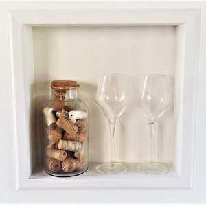 Small Recessed Wall Niche - Customizable Size and Options
