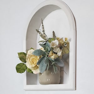 Recessed Arched Top Wall Storage Niche