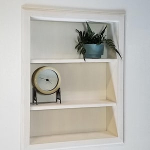Medium Recessed Wall Niche - Customizable Size and Options