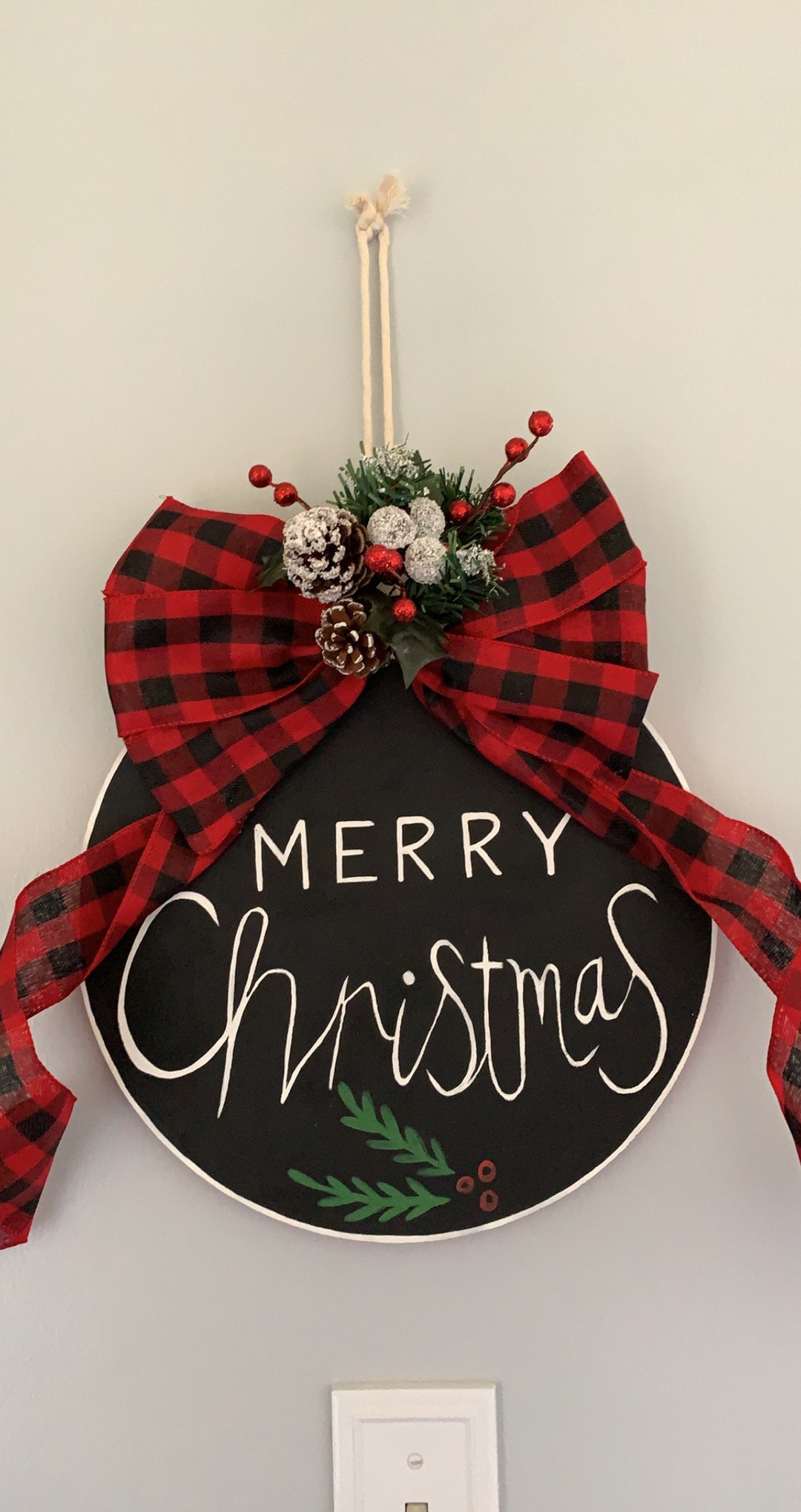 Rustic Circle. Sign Custom Wood Circle Sign for Any Occassion, Unique and Hand Painted - Etsy