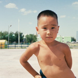 Photography print - Young Mongolian boy