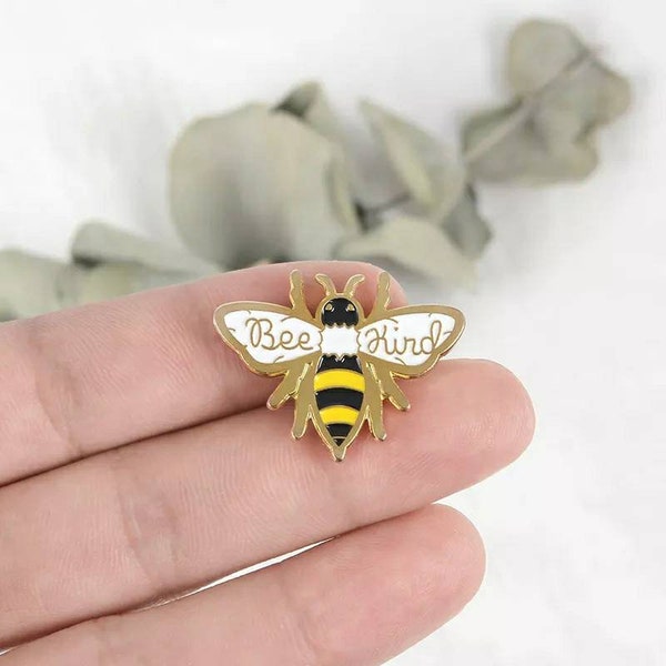 Bee Kind Enamel Pin Brooch Lapel Clothing Accessories Bag Accessories Badge Gift Decorative Golden Pin Birthday gift