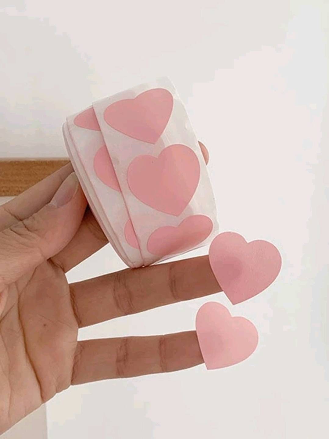 6mm Pearl Hearts Self Adhesive Stick on Craft Sticker Gems for Wedding  Invites 