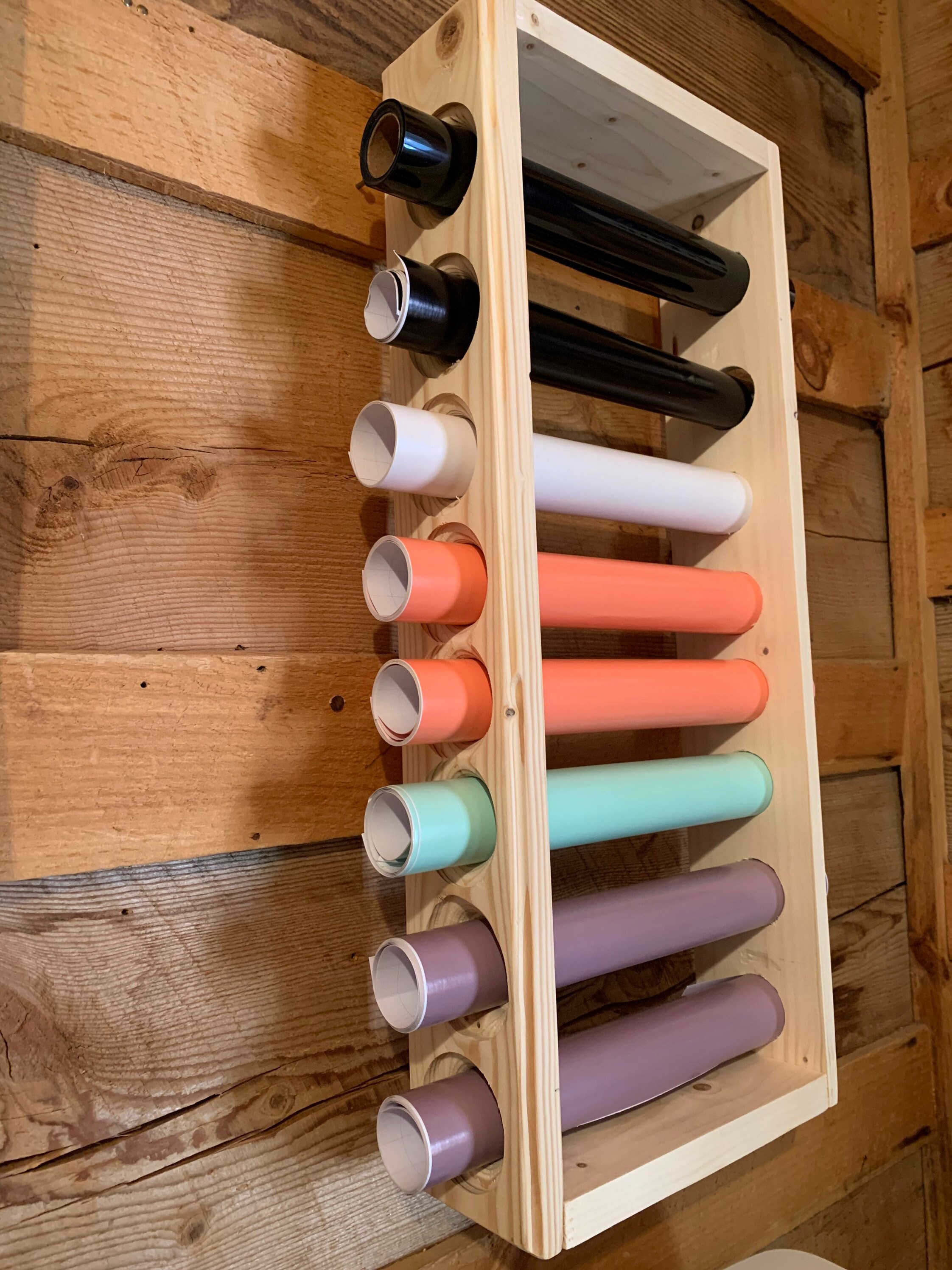 Cricut Vinyl Storage / Vinyl Storage / Cricut Vinyl Organizer Etsy