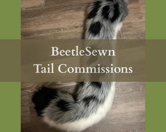 Custom Fursuit Tail Commissions (Message before ordering please!!)