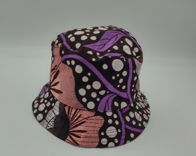 Kids Ankara Unisex Bucket   Hat