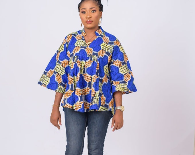 Ankara Women Blouse