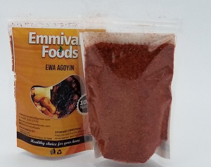 Ground Pepper Mix for Ewa Agoyin Sauce  . Stew, Soup , Jollof Rice , Porridge, Pasta, BBQ  4oz