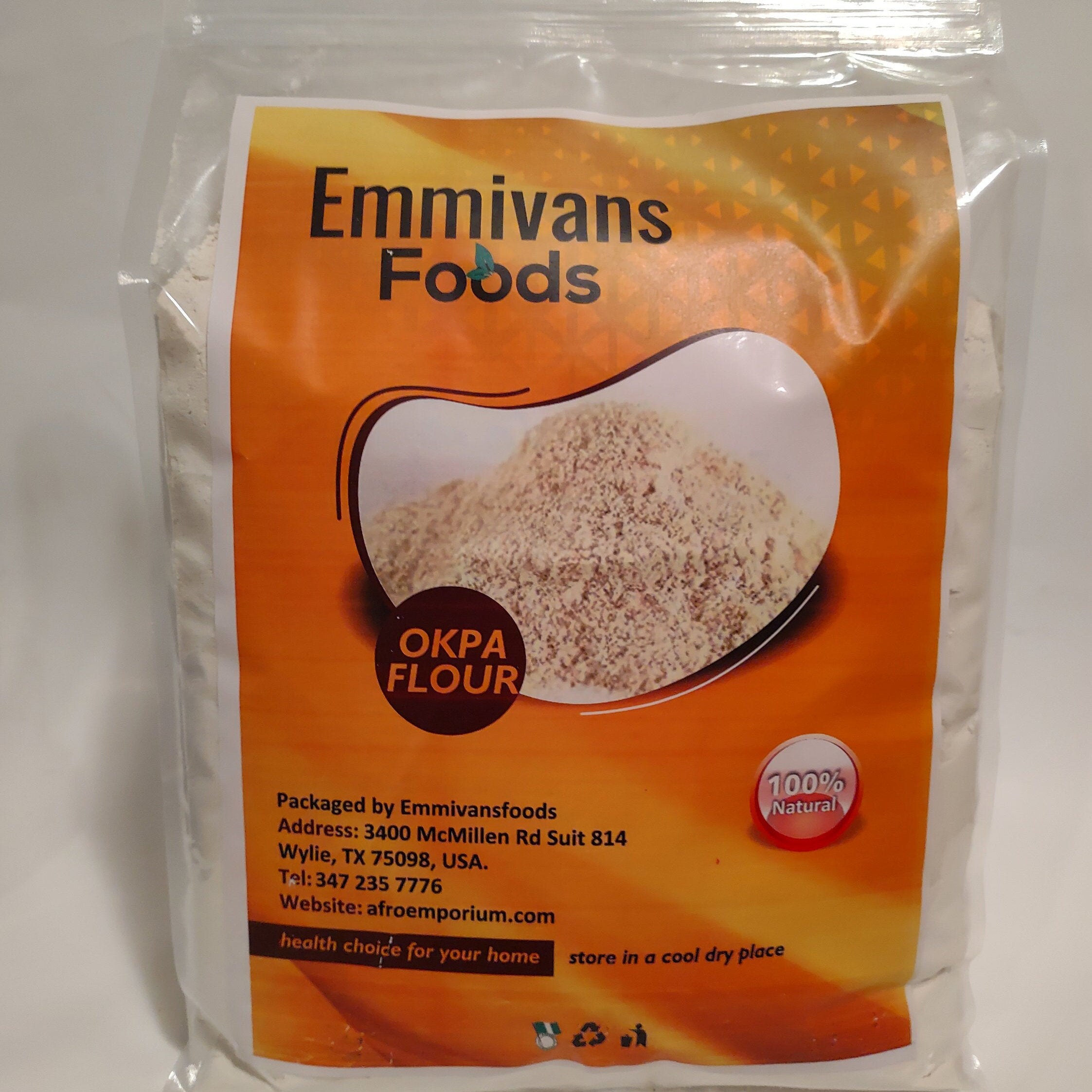 Okpa Flour Bambara Groundnut Flour Etsy