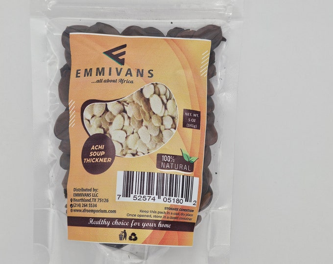 Emmivans Whole Achi  Nigerian Soup Thickener , 5oz