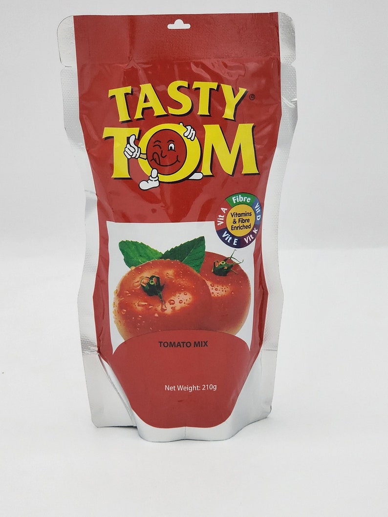 Tasty Tom Tomato Mix Paste 3 Pack Etsy