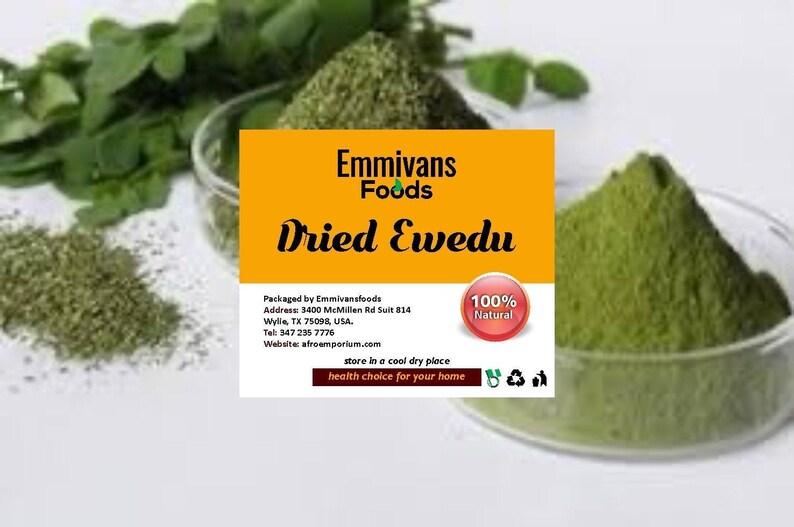 Dried Ewedu Jute Leaves Powder 3oz Etsy UK