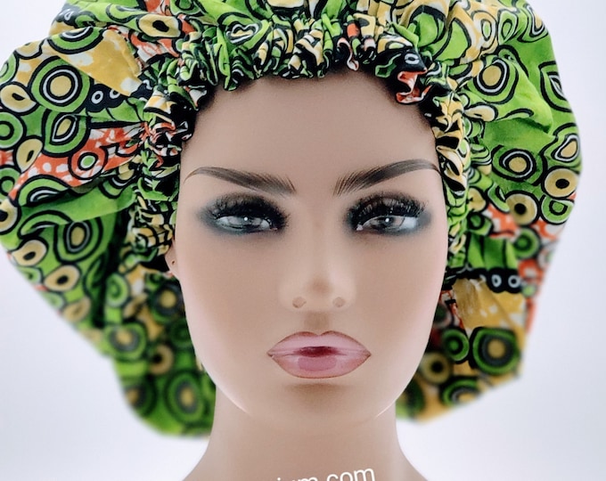 Ankara Silk Bonnet