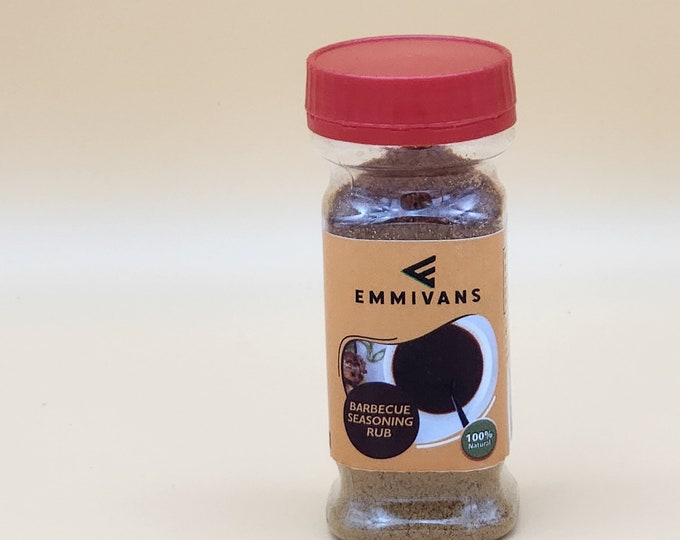 Emmivans Barbeque Seasoning Rub Spicey & Smokey 5oz