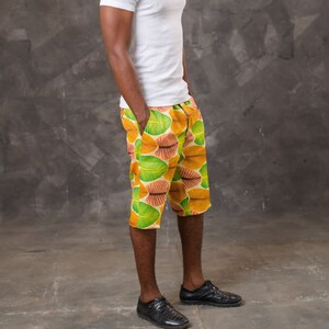 Men&#39;s African Print Ankara Summer  Short