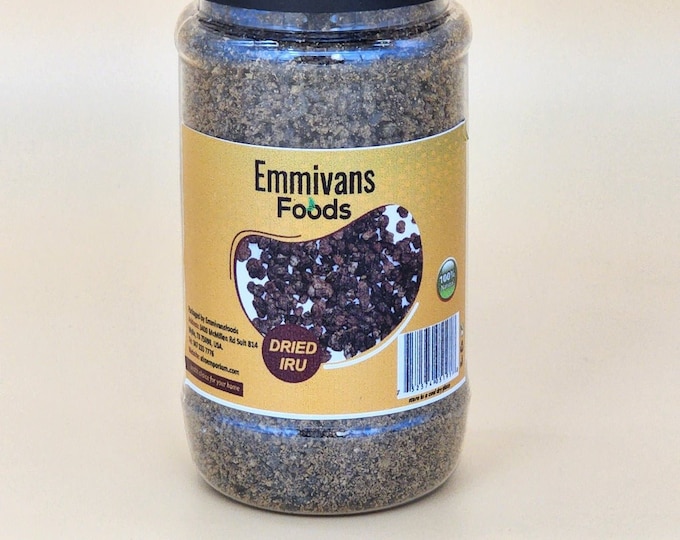 Emmivans Crushed Iru fermented locust beans ,5oz