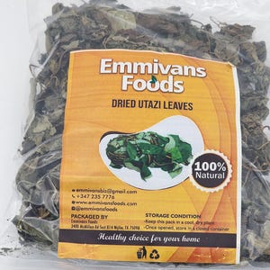 Emmivans Dried Utazi  leaves 2OZ