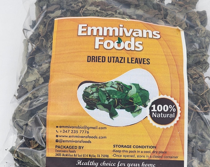 Emmivans Dried Utazi  leaves 2OZ