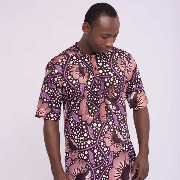 African Tunic Men Shirt - Etsy