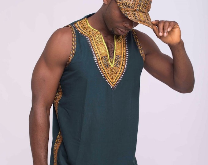 Unisex African Print Cap