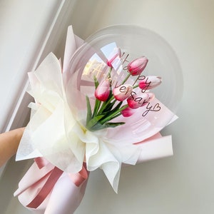 Tulip Flower Balloon : Graduation Balloon, Flower Balloon, Personalized ...