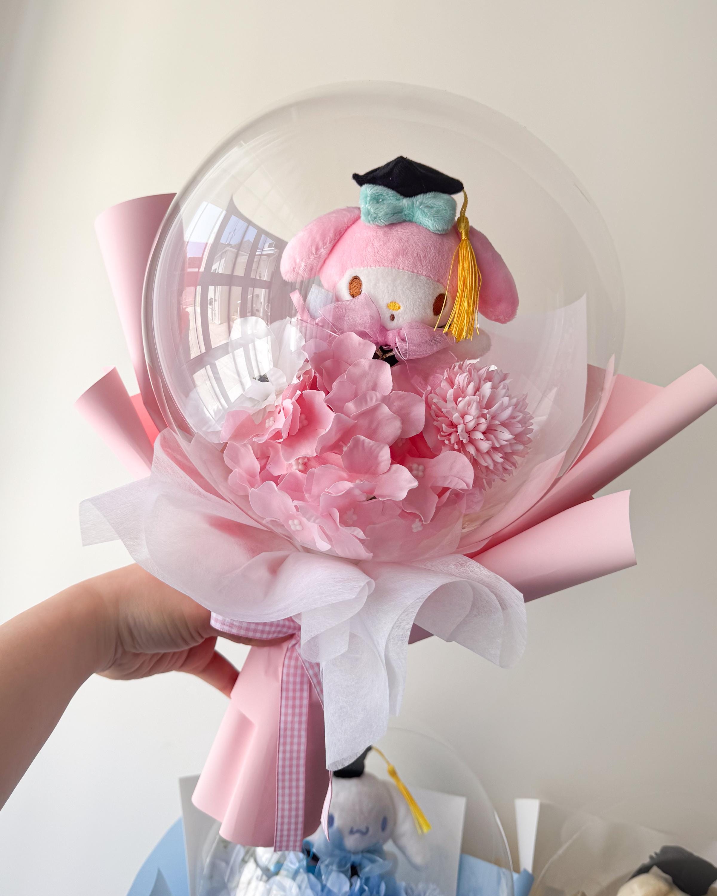 Cinnamoroll Graduation Balloon Bouquet: Sanrio Flower Gift - Etsy