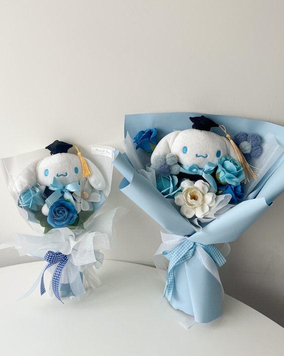 Handmade Sanrio Graduation Bouquet – Soap Flower