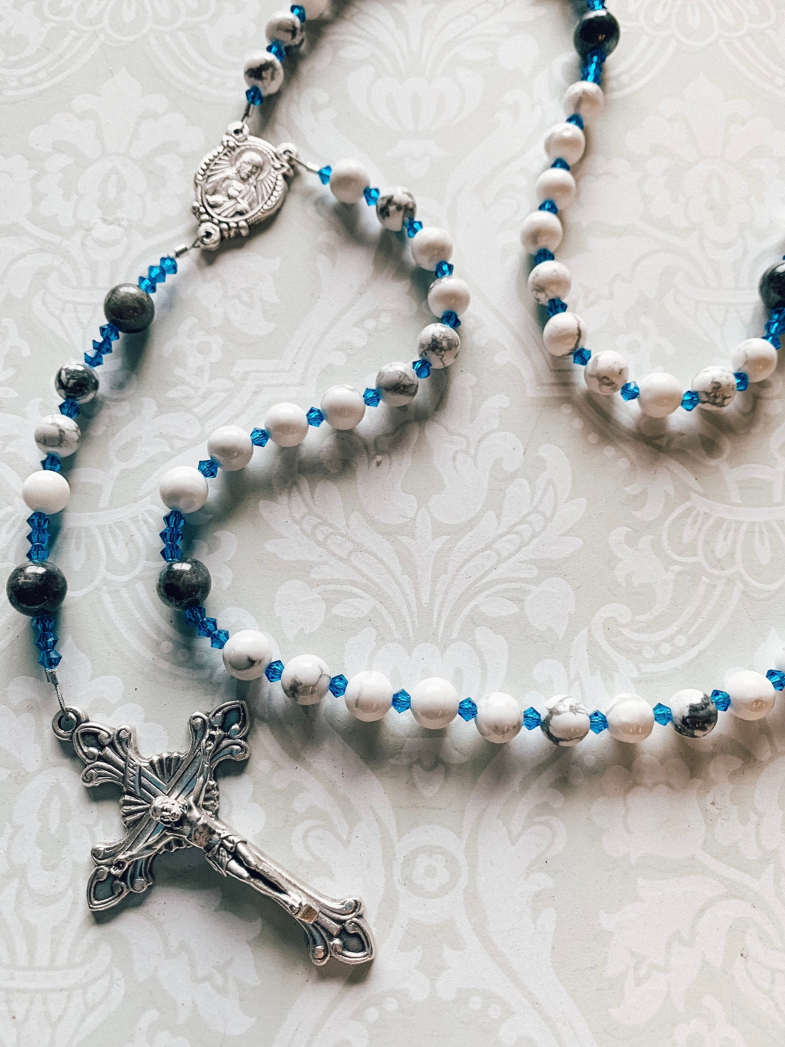 Custom flex wire Rosary Godchild confirmation catholic Etsy