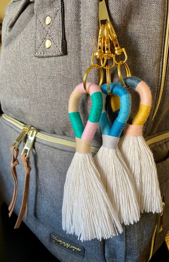 Colorful Tassel Bag Charms