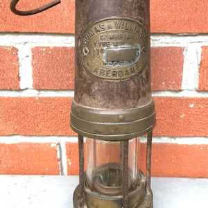 E Thomas and Williams Miners Lamp - Etsy