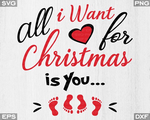 Download Christmas Pajamas Svg All I Want For Christmas Is You Svg Etsy