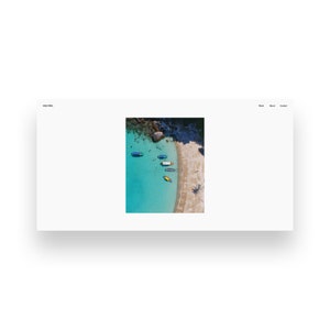 Curadoria de tema do Shopify, design de site minimalista, site de artista, modelos do Shopify