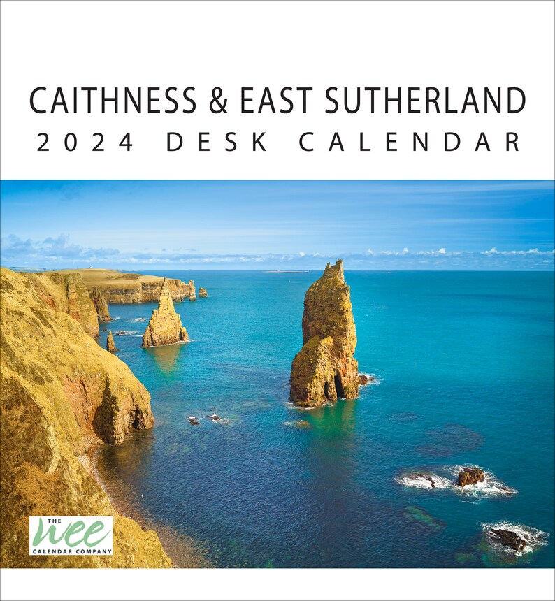 Caithness and East Sutherland 2024 Desk Calendar Etsy UK