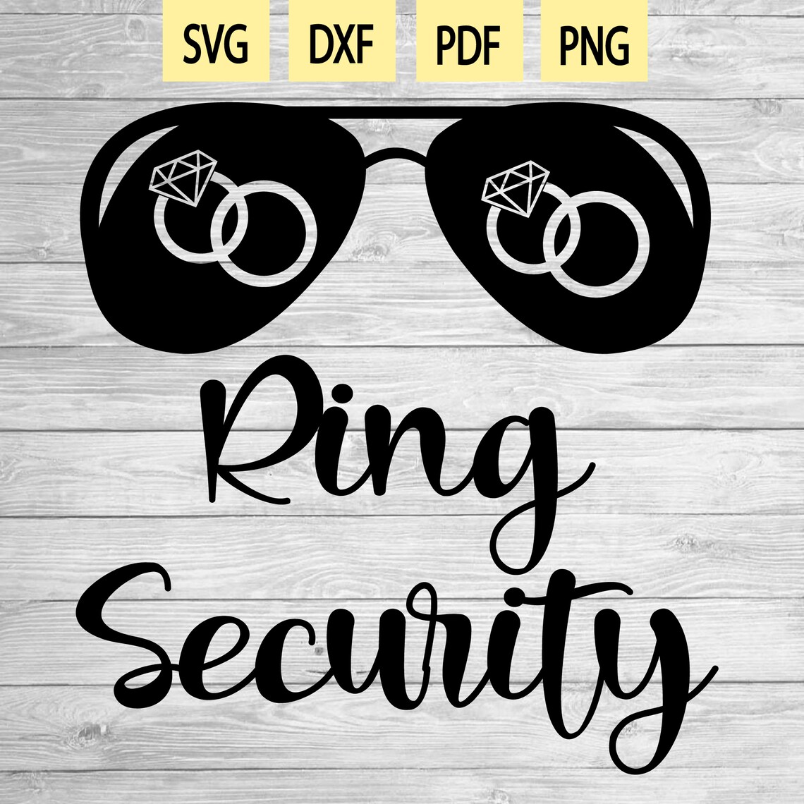 Ring Security svg Ring Security silhouette svg Ring Security | Etsy