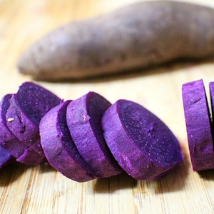 Japanese Purple Sweet Potato (2 LB)Excellent yields and flavor. Stores well